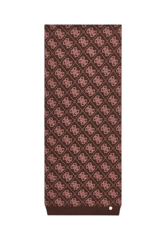 GUESS Sciarpa + Berretto Donna Marrone Rosa GFBOXWP6401-AI27-BWL