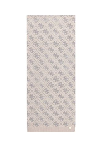 GUESS Sciarpa + Berretto Donna Bianco Grigio GFBOXWP6401-AI27-ONL