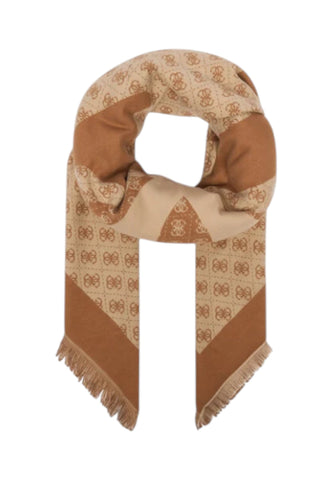 GUESS Sciarpa Donna Beige Marrone AW5657POL03-AI27-LTL