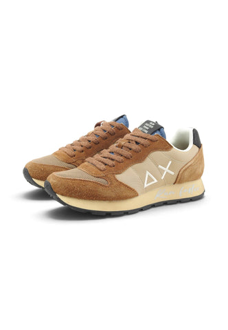 SUN68 Sneakers Uomo Marrone Beige Z46105-AI27-93