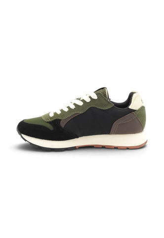 SUN68 Sneakers Uomo Verde Nero Z46107-AI27-74