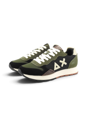 SUN68 Sneakers Uomo Verde Nero Z46107-AI27-74