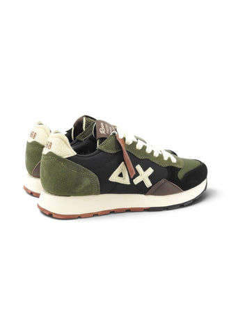 SUN68 Sneakers Uomo Verde Nero Z46107-AI27-74