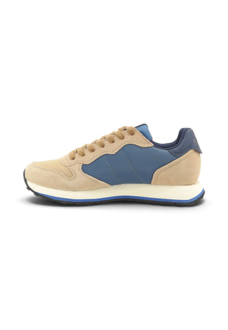 SUN68 Sneakers Uomo Beige Blu Z46122-AI27-77