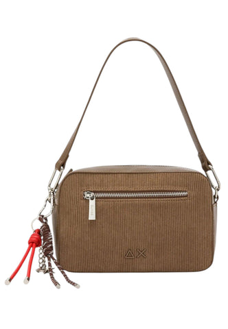 SUN68 Borsa A Spalla Donna Marrone Y46218-AI27-77