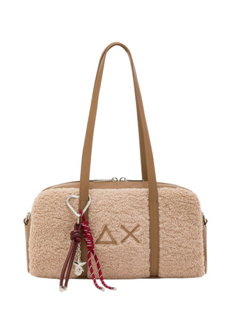 SUN68 Borsa A Spalla Donna Beige Y46226-AI27-16