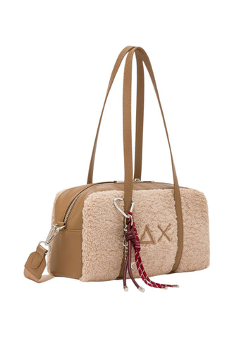 SUN68 Borsa A Spalla Donna Beige Y46226-AI27-16
