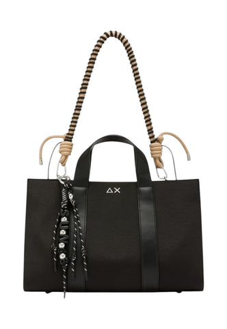 SUN68 Borsa Shopper Donna Nero Y46201-AI27-11