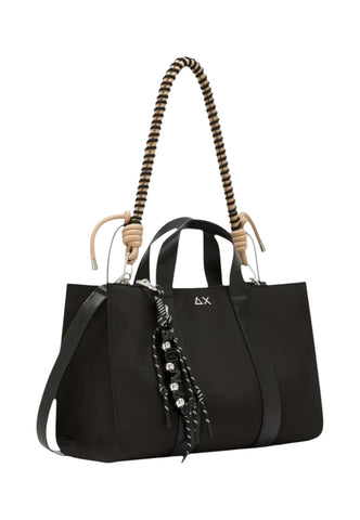 SUN68 Borsa Shopper Donna Nero Y46201-AI27-11