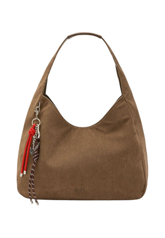 SUN68 Borsa A Spalla Donna Marrone Y46219-AI27-77