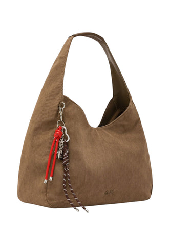 SUN68 Borsa A Spalla Donna Marrone Y46219-AI27-77