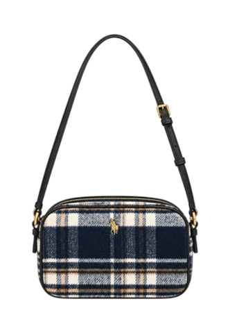 U.S. POLO ASSN. Borsa Tracolla Donna Blu Bianco BIUHU9389WZCNC5-AI27