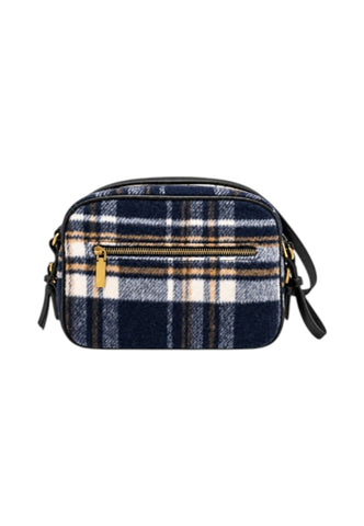 U.S. POLO ASSN. Borsa Tracolla Donna Blu Bianco BIUHU9389WZCNC5-AI27