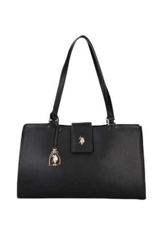 U.S. POLO ASSN. Borsa Shopper Donna Nero BIUJE9379WVP000-AI27