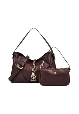 U.S. POLO ASSN. Borsa A Spalla Donna Marrone BIU269309WVP511-AI27