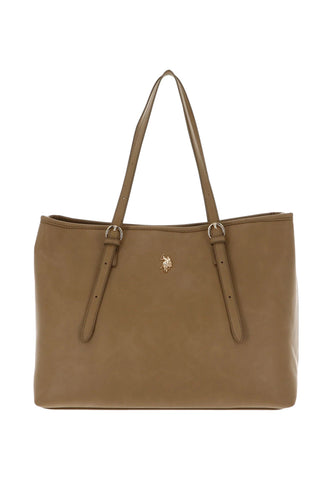 U.S. POLO ASSN. Borsa Shopper Donna Beige BIU4B8935WVP502-AI27