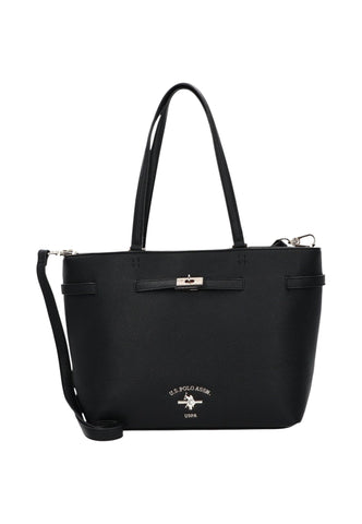 U.S. POLO ASSN. Borsa Shopper donna Nero BIUSS8881WVP000-AI27