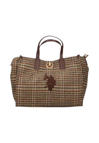 U.S. POLO ASSN. Shopper Donna Beige Marrone BIU0M8869WZCBN9-AI27