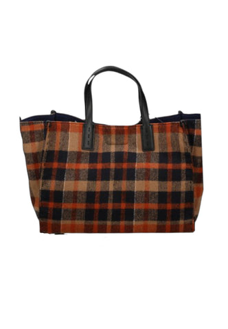 U.S. POLO ASSN. Borsa Shopper Donna Nero Arancione BIU0M8869WZCNO3-AI27