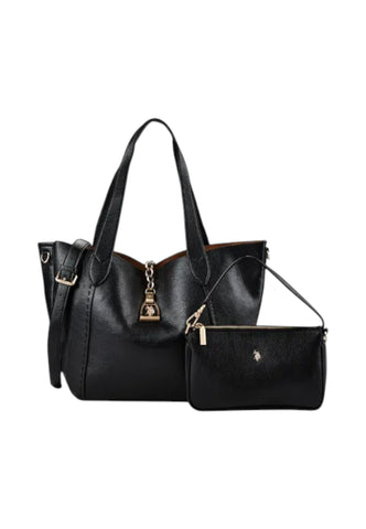 U.S. POLO ASSN. Borsa Shopper Donna Nero BIU269310WVP000-AI27