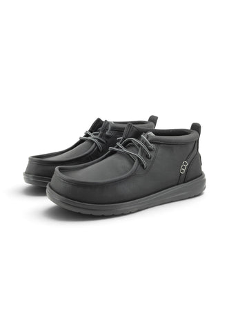 HEY DUDE Stringate Wally Mid GripR Classic Uomo Nero HD42051-AI27-060