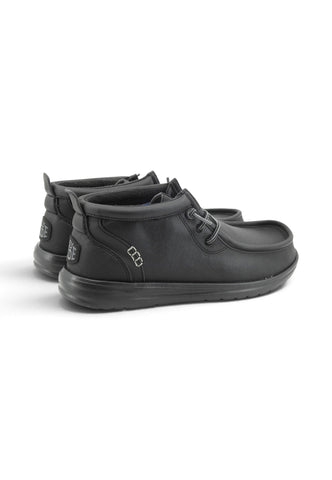 HEY DUDE Stringate Wally Mid GripR Classic Uomo Nero HD42051-AI27-060