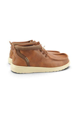 HEY DUDE Stringate Wally Mid GripR Classic Uomo Marrone HD42051-AI27-2DU