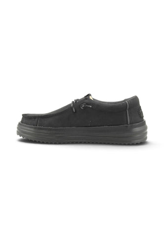 HEY DUDE Stringate Rev Tumbled Uomo Nero HD45847-AI27-060