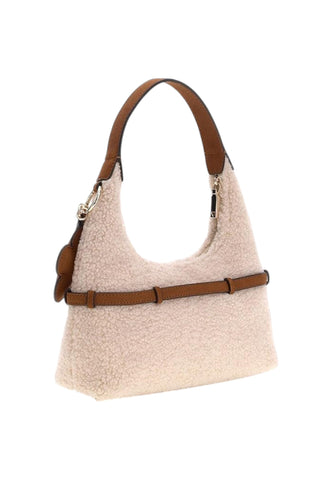 GUESS Borsa A Spalla Donna Beige Marrone HWWS2325770-AI27-OFC