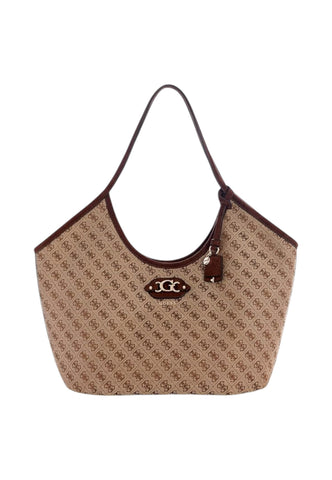 GUESS Borsa Shopper Donna Beige Marrone HWJG2313230-AI27-LGW