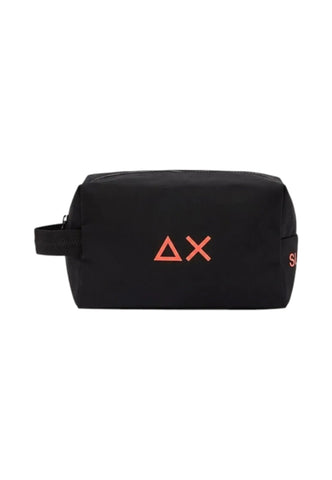 SUN68 Beauty Pochette Uomo Nero Arancione W46102-AI27-11