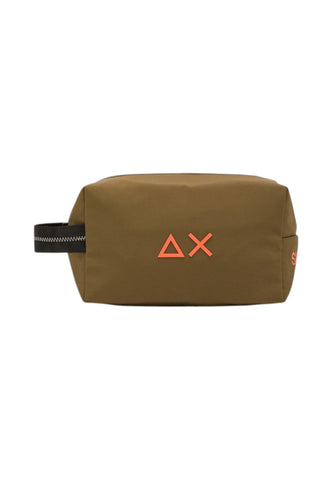 SUN68 Beauty Pochette Uomo Verde Arancione W46102-AI27-19