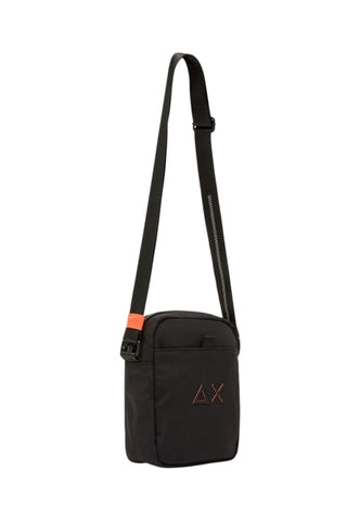 SUN68 Borsa Tracolla Uomo Nero Arancione W46103-AI27-11