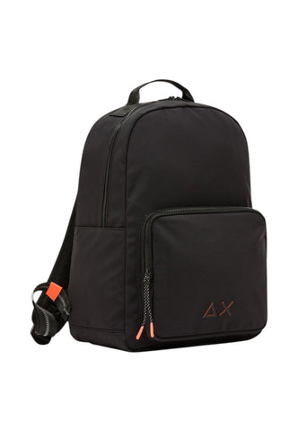 SUN68 Zaino Uomo Nero Arancione W46105-AI27-11