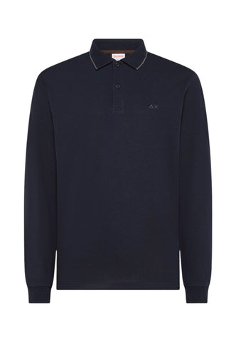 SUN68 Polo Uomo Blu A46103-AI27-07