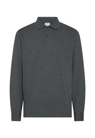 SUN68 Polo Uomo Grigio A46106-AI27-07