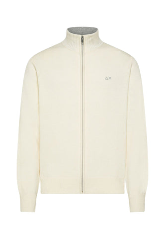 SUN68 Maglione Uomo Bianco K46114-AI27-31