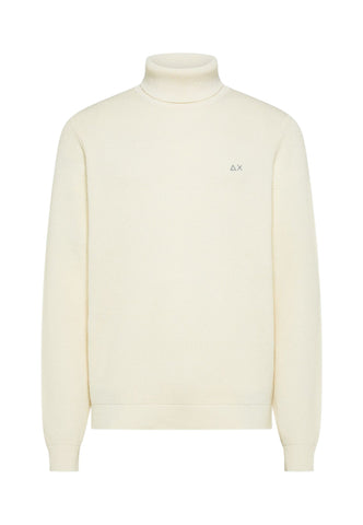 SUN68 Maglione Uomo Bianco K46135-AI27-31