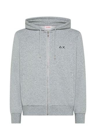 SUN68 Felpa Uomo Grigio F46102-AI27
