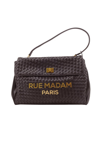 RUE MADAME Borsa Shopper Donna Marrone 1608-AI27-CHOCOLATE