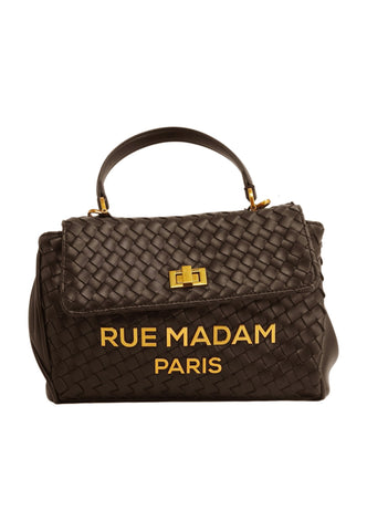 RUE MADAM Borsa A Mano Donna Marrone 1609-AI27-CHOCOLATE