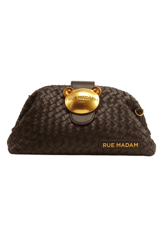 RUE MADAM Borsa A Mano Donna Marrone 1647-AI27-CHOCOLATE