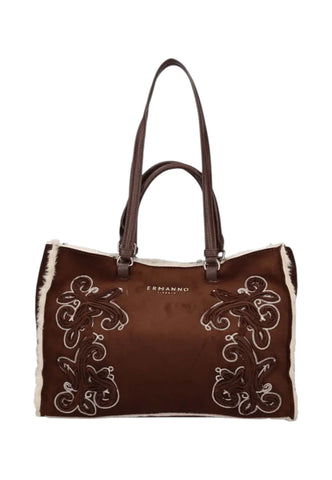 ERMANNO SCERVINO Borsa Shopper Donna Marrone 12402298-AI27-2259