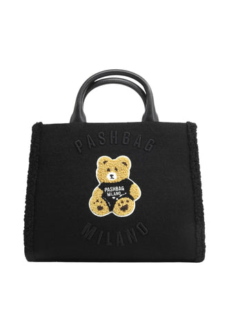 PASH BAG Borsa A Mano Donna Nero 20165-SHE-W6B-P-AI27