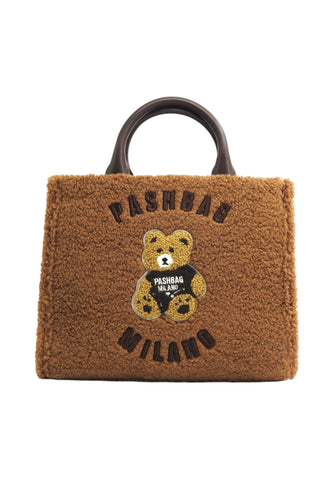 PASH BAG Borsa A Mano Donna Marrone 20168-SHE-W6B-P-AI27