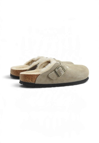 BIRKENSTOCK Ciabatte Boston Donna Grigio 1028299-AI27