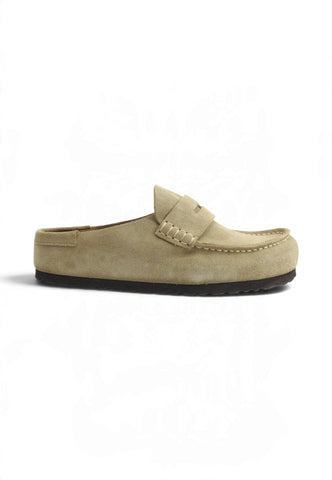 BIRKENSTOCK Sabot Naples Wrapped Donna Beige 1029710-AI27