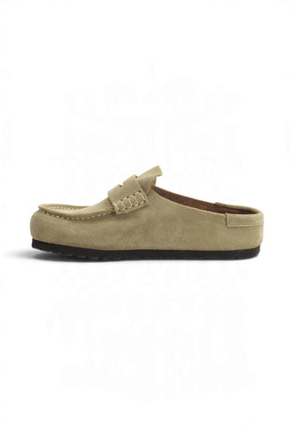 BIRKENSTOCK Sabot Naples Wrapped Donna Beige 1029710-AI27