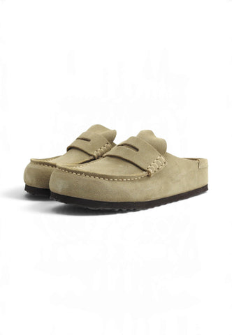 BIRKENSTOCK Sabot Naples Wrapped Donna Beige 1029710-AI27
