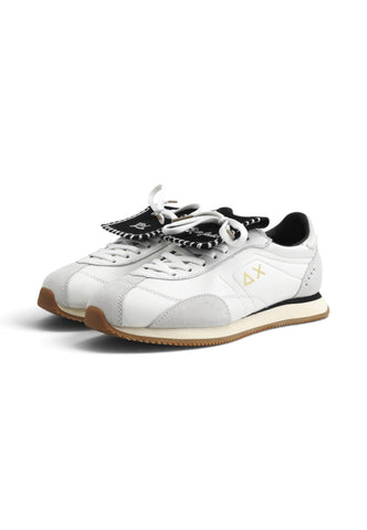 SUN68 Sneakers Donna Bianco Grigio Z46233-AI27-01